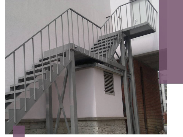 Монтаж пожарных лестниц под ключ в Электростали с гарантией качества