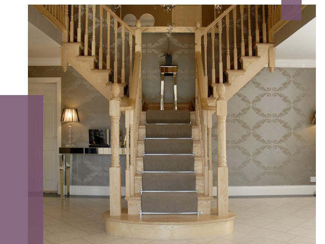 Монтаж деревянных лестниц в Электростали от 7547 руб. 