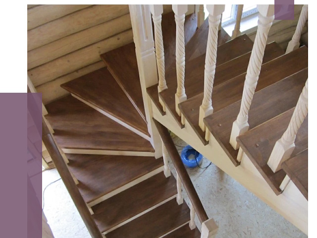 Реставрация деревянных лестниц в Электростали от 4255 руб.