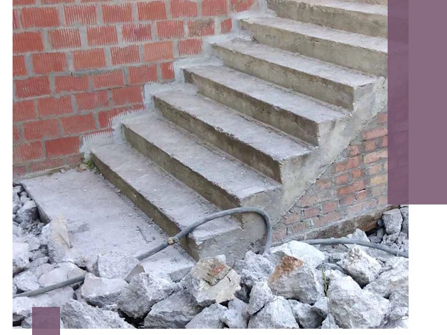 Демонтаж бетонных лестниц в Электростали: быстро и безопасно