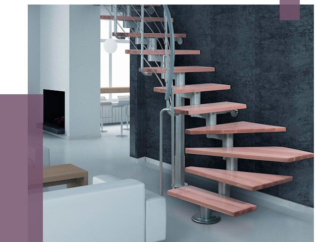 Модульные лестницы в Электростали от 16715 руб. — купить в ПРОЛЁТ-Элк