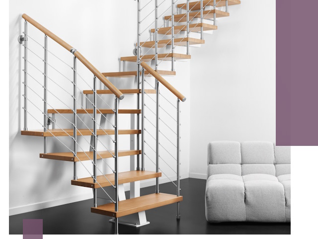 Модульные лестницы под ключ в Электростали — монтаж и изготовление