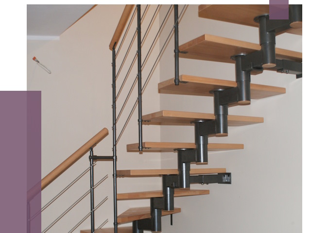 Изготовление модульных лестниц в Электростали от 11396 руб. 