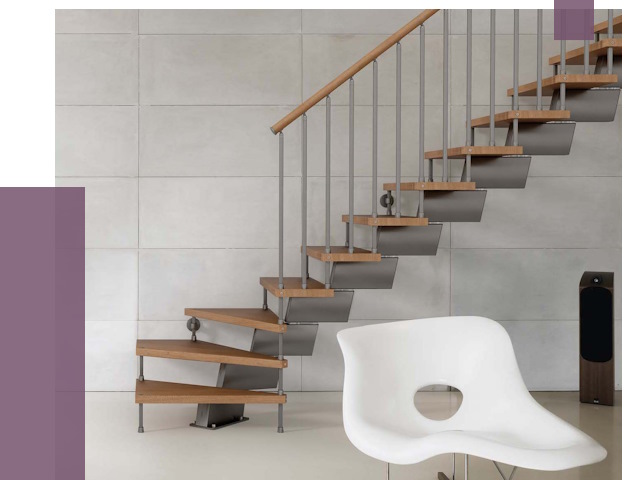 Монтаж модульных лестниц в Электростали от 6281 руб. 