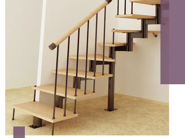 Монтаж лестниц на больцах в Электростали — быстро и надежно