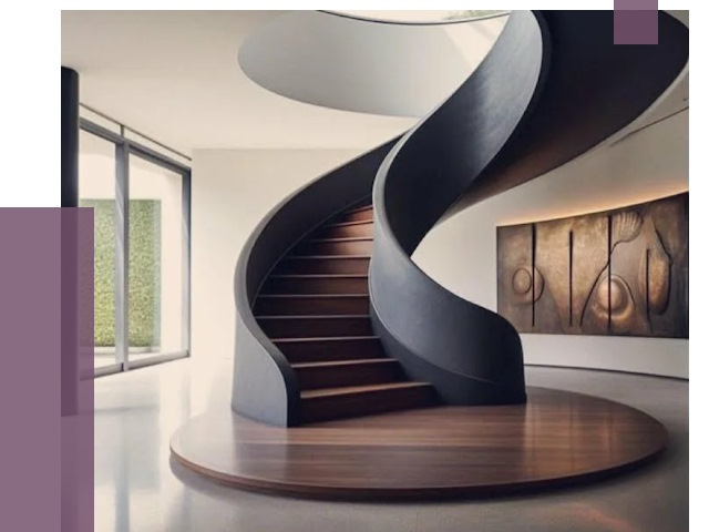 Элитные лестницы под заказ в Электростали от 187405 руб. — ПРОЛЁТ-Элк