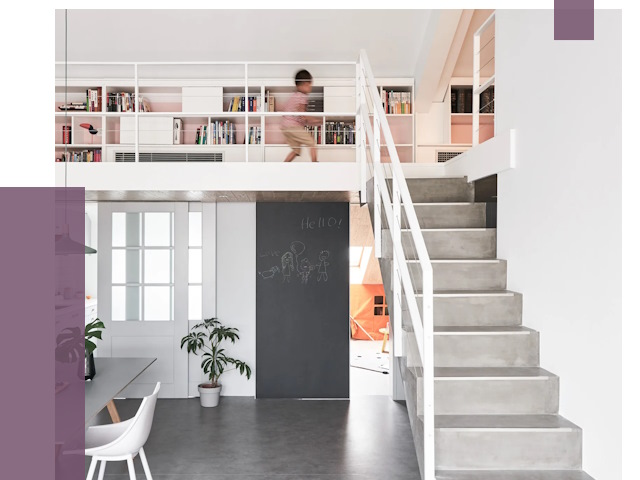 Лестницы для двухуровневой квартиры в Электростали от 174743 руб. | ПРОЛЁТ-Элк