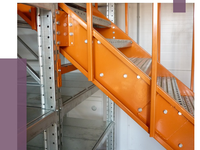 Лестницы для склада в Электростали от 75975 руб. — решения | ПРОЛЁТ-Элк