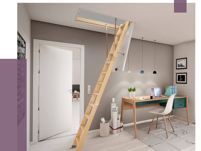Чердачные лестницы в Электростали — от 14435 руб. | ПРОЛЁТ-Элк