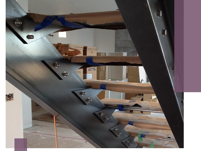 Усиление лестничных конструкций и усиление опор в Электростали