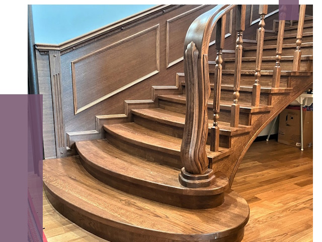 Дубовые лестницы под ключ в Электростали от 174743 руб. — ПРОЛЁТ-Элк