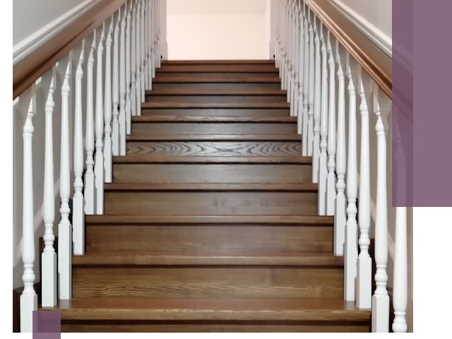 Лестницы из ясеня на заказ в Электростали — изготовление и монтаж