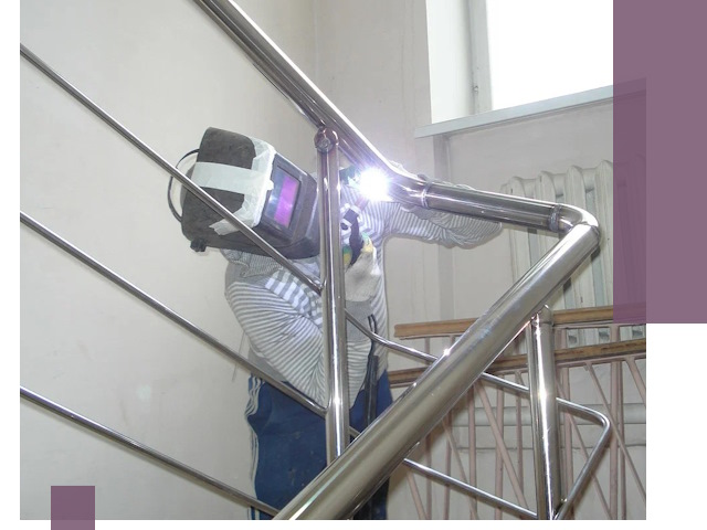 Монтаж перил и ограждений качественно в Электростали