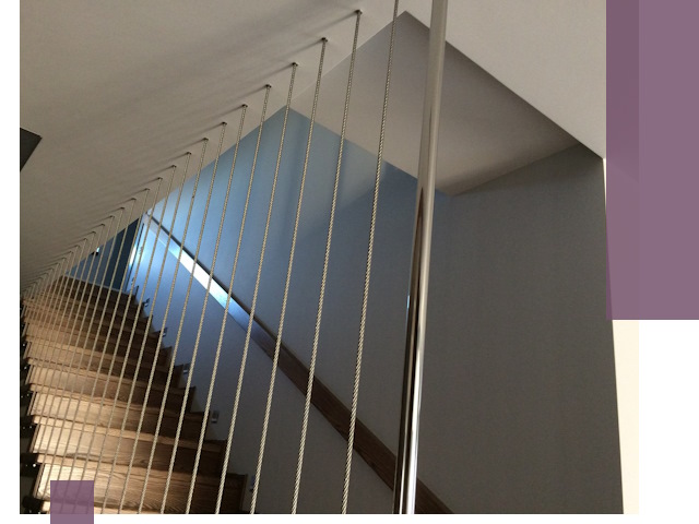 Тросовые перила под ключ в Электростали — производство и монтаж