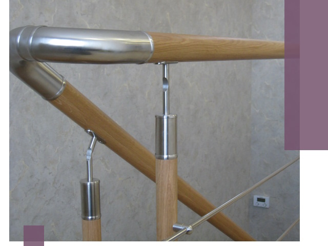 Комбинированные перила на заказ в Электростали — монтаж и производство