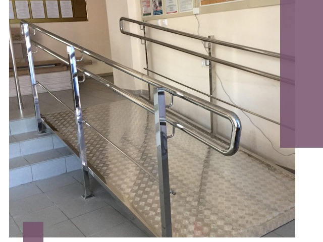 Перила для инвалидов в Электростали — надежные поручни и ограждения