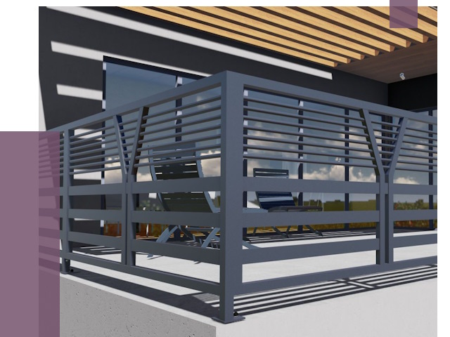 Изготовление балконных ограждений в Электростали от 10637 руб. | ПРОЛЁТ-Элк