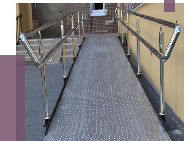 Пандусы в Электростали от 12156 руб. — установка для инвалидов | ПРОЛЁТ-Элк