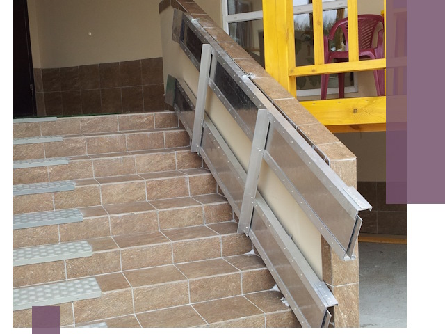 Откидные пандусы под ключ в Электростали — монтаж и демонтаж