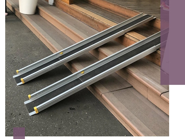 Телескопические пандусы под ключ в Электростали — изготовление и монтаж