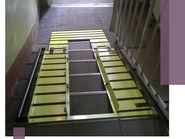 Профессиональный монтаж пандуса в подъезд в Электростали