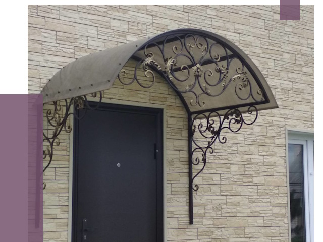 Ремонт козырьков в Электростали от 7344 руб. | ПРОЛЁТ-Элк