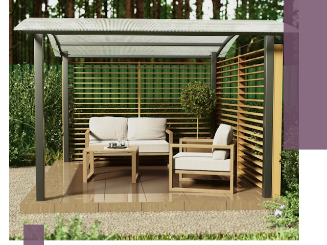 Навесы для дачи в Электростали: изготовление, монтаж и демонтаж