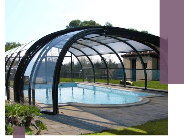 Навесы для бассейна в Электростали: изготовление и монтаж под ключ