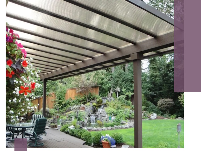 Навесы из поликарбоната под ключ в Электростали быстро и надёжно