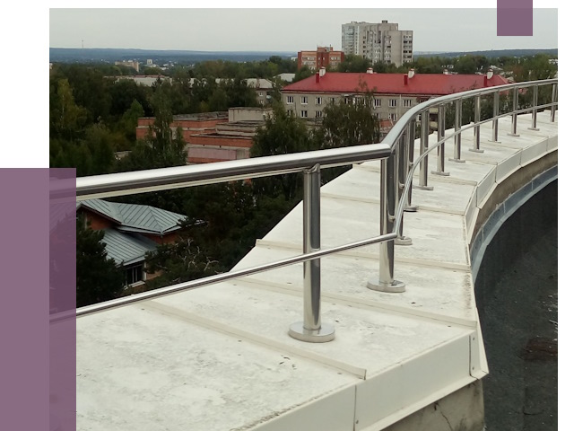 Парапеты и ограждения кровли в Электростали от 4913 руб.