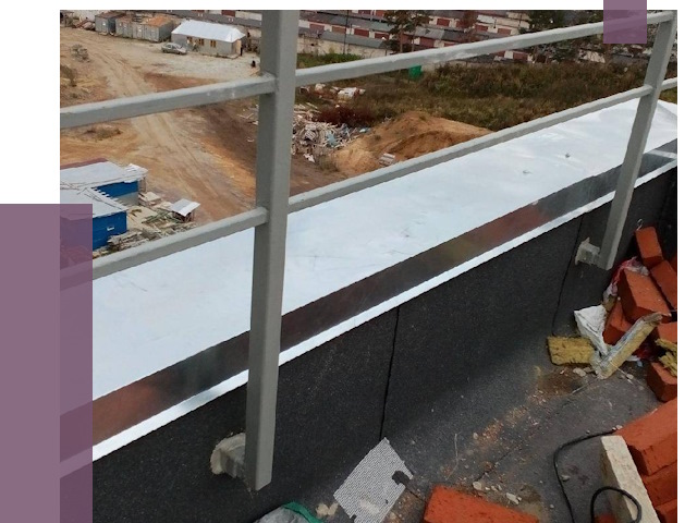 Монтаж парапетов в Электростали от 4255 руб.  | ПРОЛЁТ-Элк