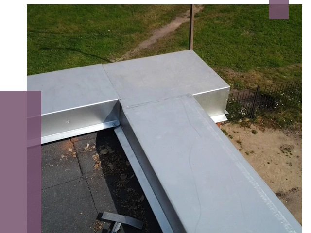 Оцинкованные парапеты в Электростали от 7952 руб.  | ПРОЛЁТ-Элк