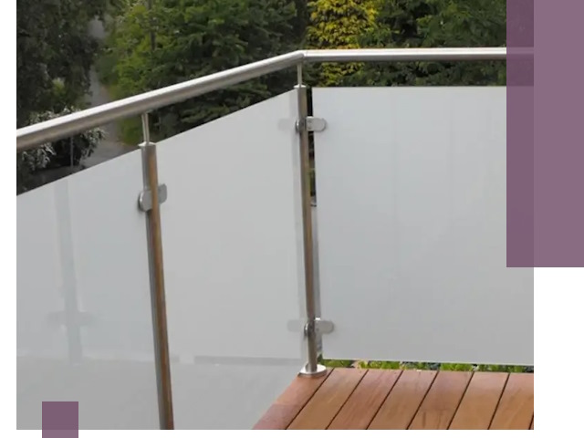 Алюминиевые парапеты для балконов и террас в Электростали