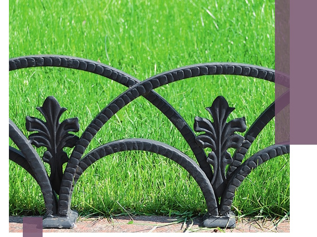 Декоративные металлические бордюры под ключ в Электростали