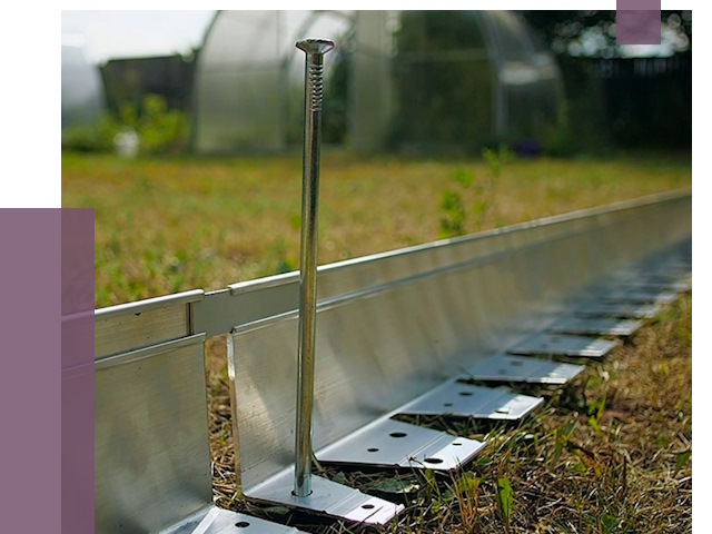 Металлические бордюры для газона в Электростали от 4255 руб. | ПРОЛЁТ-Элк