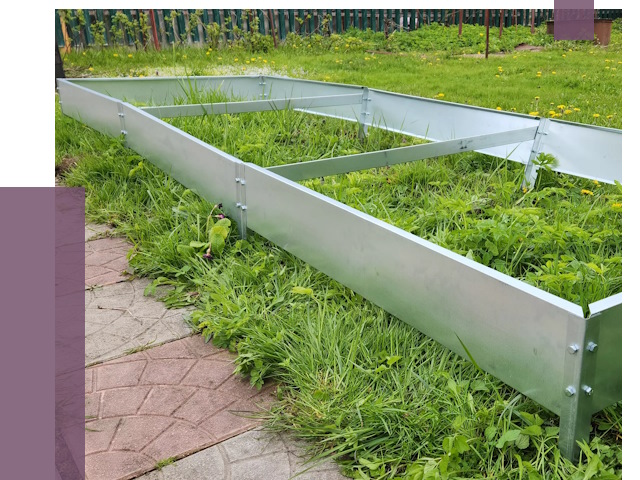 Металлические бордюры для грядок в Электростали от 1773 руб. 