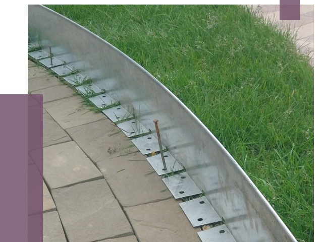 Металлические бордюры для тротуаров в Электростали от 8611 руб.