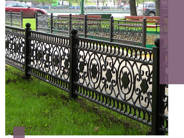 Секционные газонные ограждения под ключ в Электростали