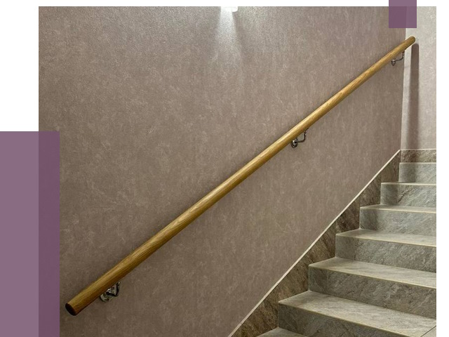 Пристенные поручни в Электростали под ключ от 3900 руб. 