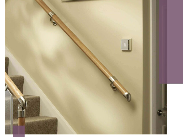 Монтаж пристенных поручней профессионально в Электростали