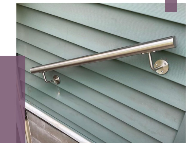 Поручни из нержавеющей стали в Электростали от 7598 руб.  | ПРОЛЁТ-Элк