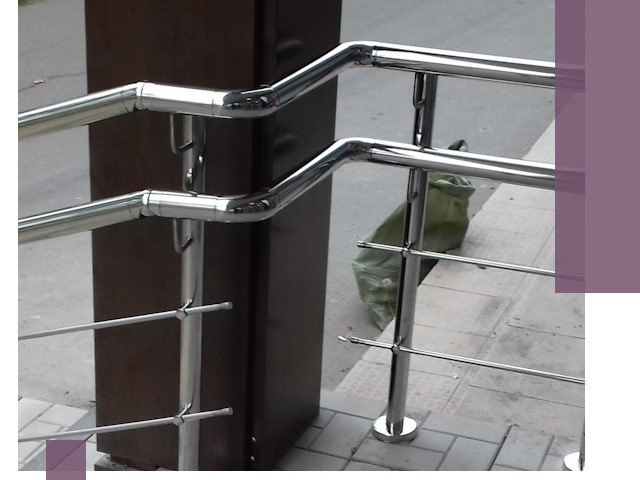 Монтаж поручней из нержавеющей стали в Электростали качественно и быстро